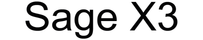 Logo Sage X3 2023 Color